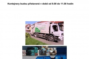 Mobilní svoz VOK a NO