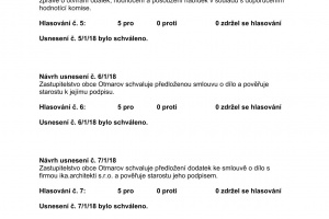 Usnesení ze zasedání Zastupitelstva obce Otmarov - 13.1.2025 (2)